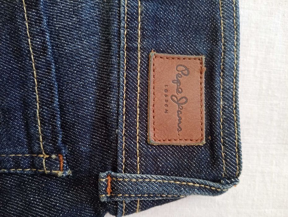 Blugi dama evazați Pepe Jeans London, model Victoria,anii 2000,made in Maroc, talie joasă