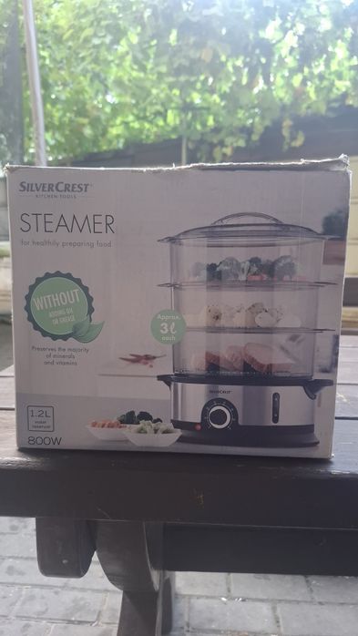 Aparat de gatit cu aburi Silver Crest