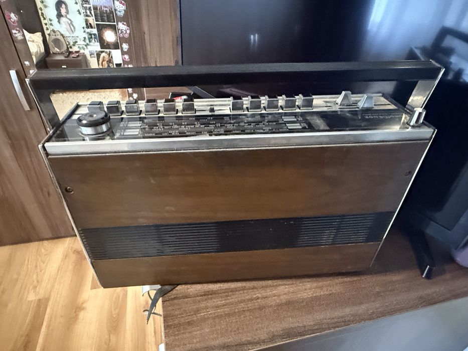 radio casetofon vintage Nordmende idol recorder