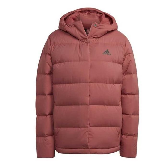 Спортно дамско яке с гъши пух Аdidas Helionic Hooded Down