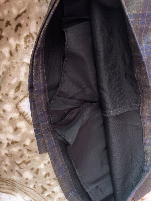 классика юбка-шорты в клетку