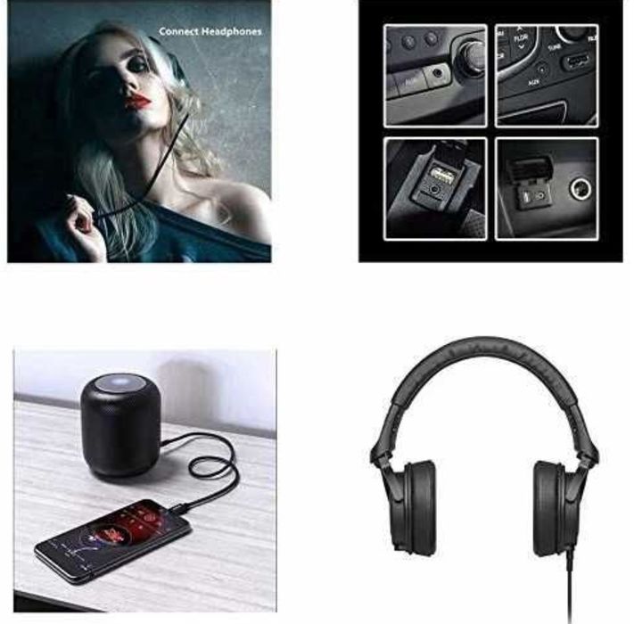 Cablu auxiliar lighting iPhone la mufa jack pentru casti sau auto