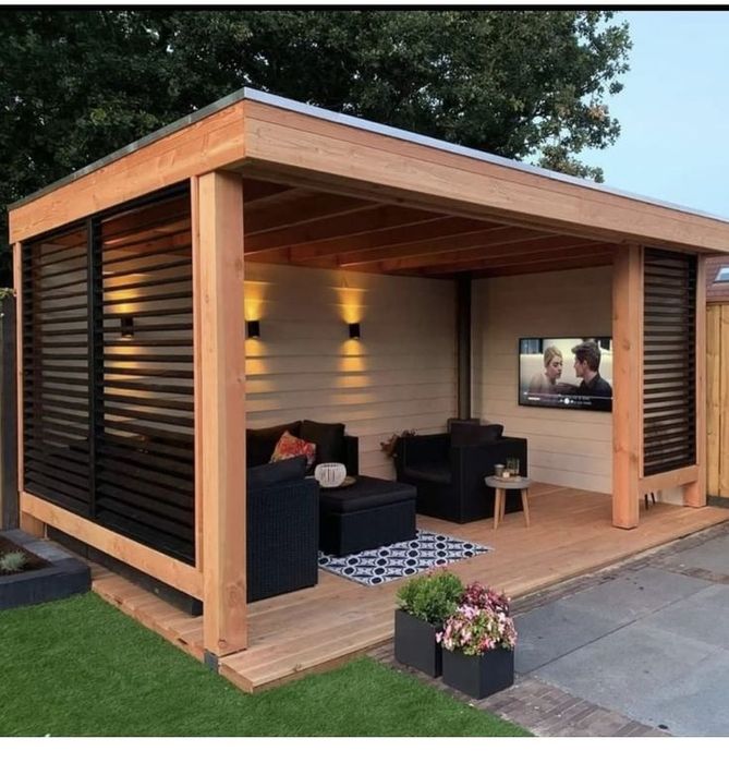 Foișoare terase pergole moderne