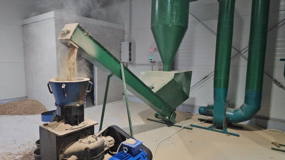 Linie peleti Presa peleti