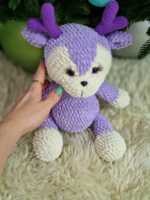 Шикарный олененок игрушка подарок