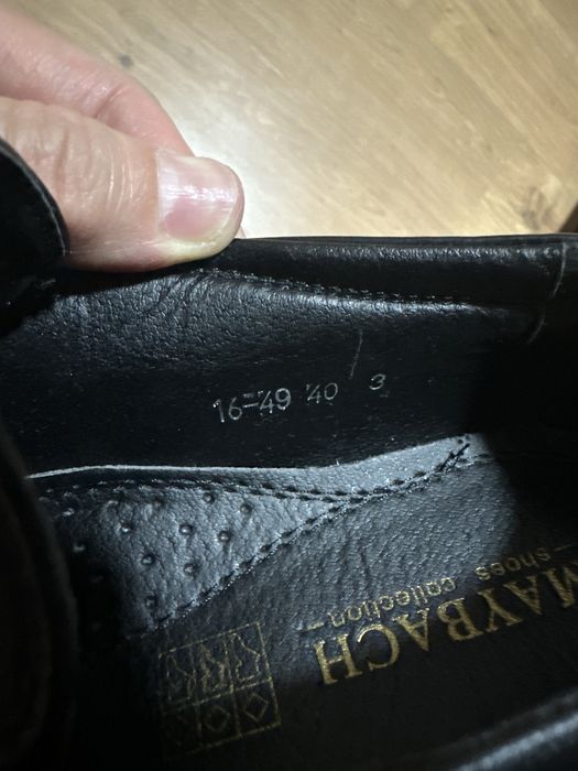 Туфли мужские классические кожаные 40 размер