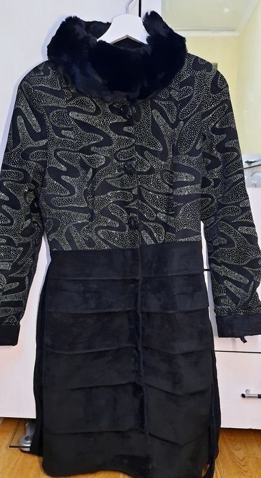 Замшевое пальто, плащ