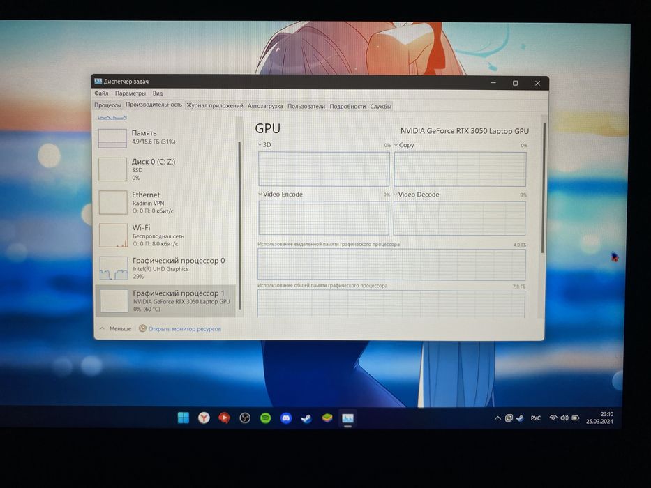 Ноутбук Asus Tuf Dash F15