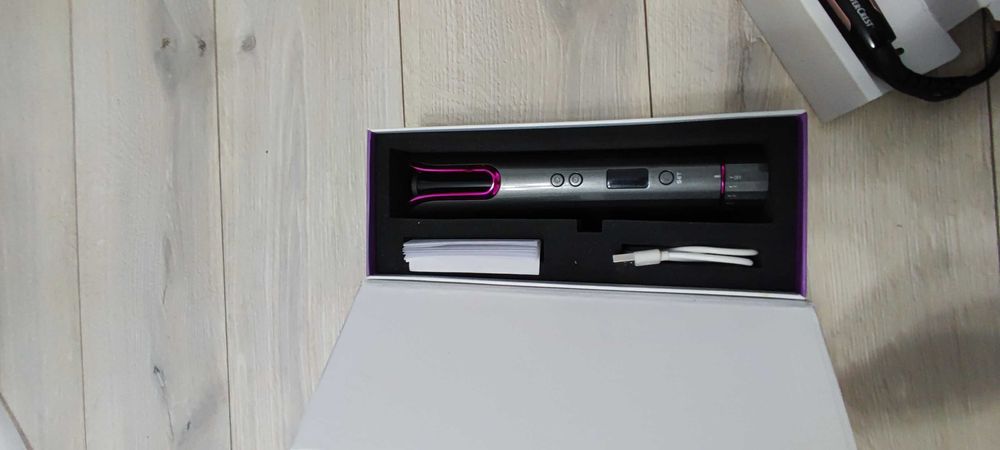 Set Ondulator fara fir NOU + Perie de indreptat electrica nefolosita