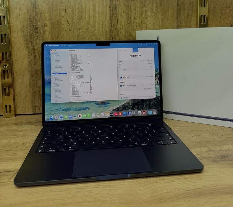MacBook Air M5 13” 16/512GB 100% Full Box Midnight