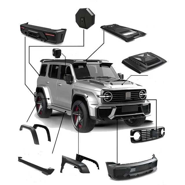 бампер передний задний капот крыло крышка багажника Tank 300 танк 300