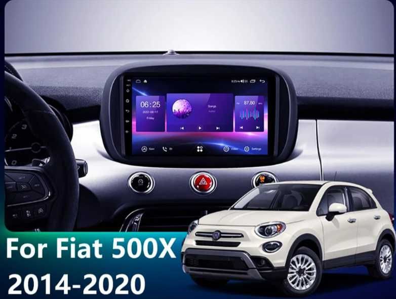 9-инчова мултимедия за  Fiat 500X (2014–2022) + Подарък камера