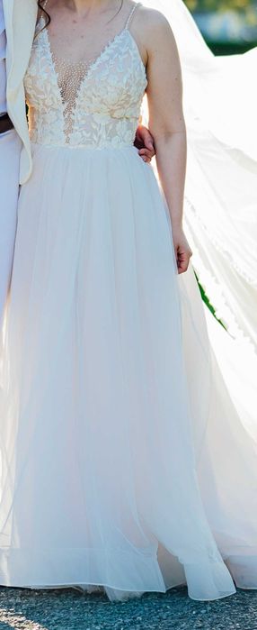 Нова цена! Булчинска рокля Azra (+воал)