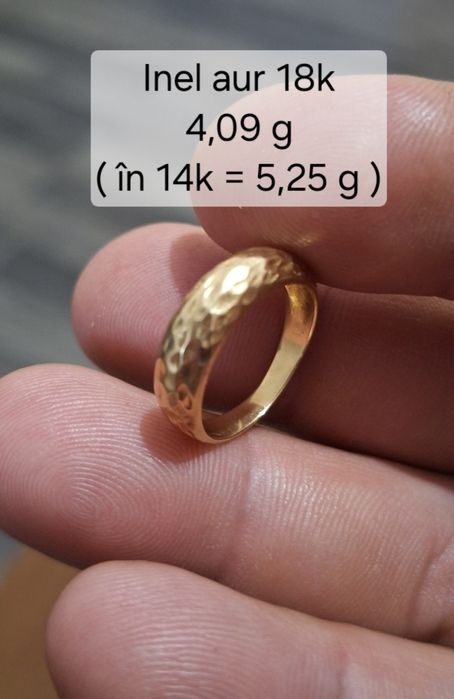Inel aur 18k Italia