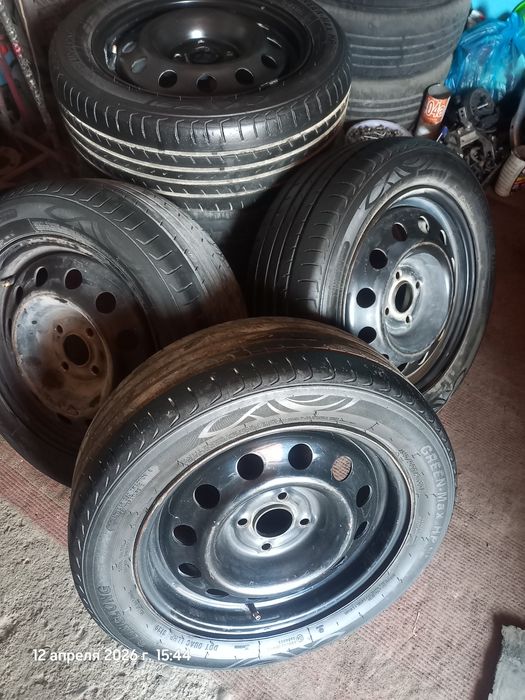 195/55/15  нексия диска балон