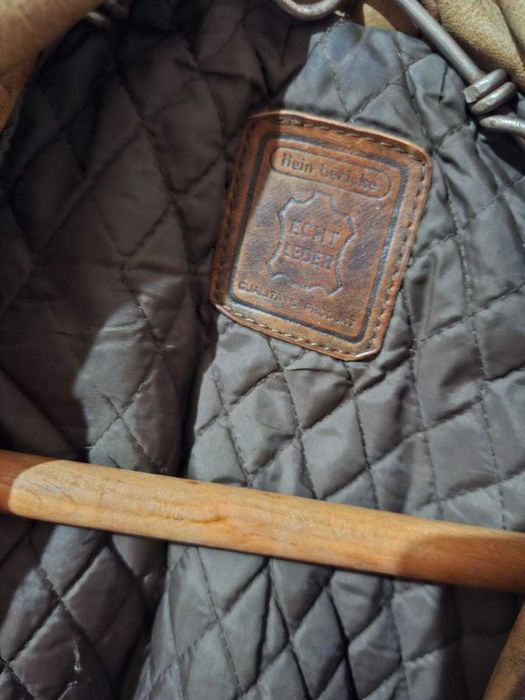 Geaca piele biker Hein Gericke anii 80