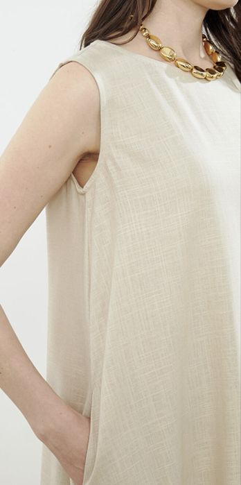 Рокля от ленена смес ХХХЛ