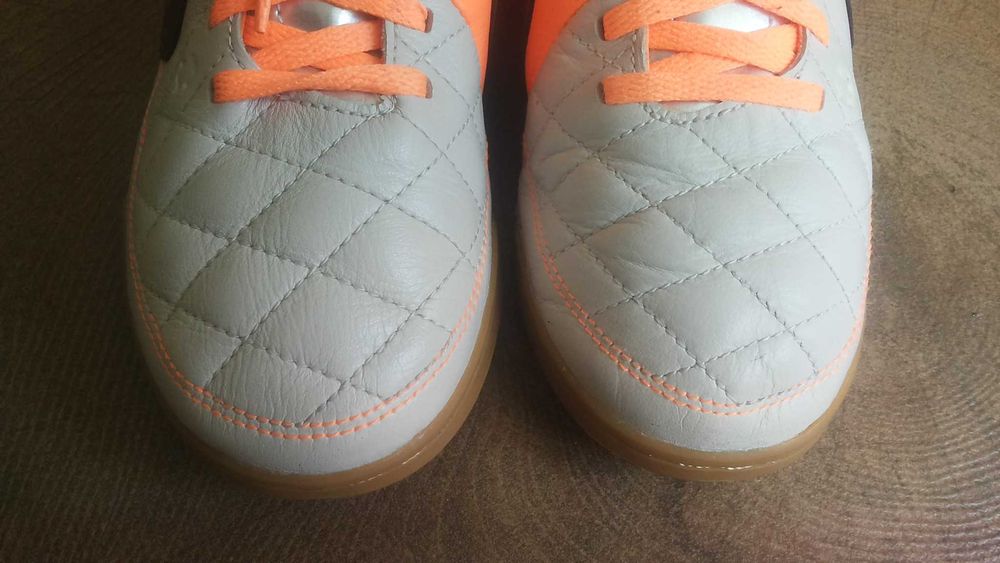 NIKE TIEMPO Leather Shoes Размер EUR 36,5 обувки естествена кожа 416-14-S