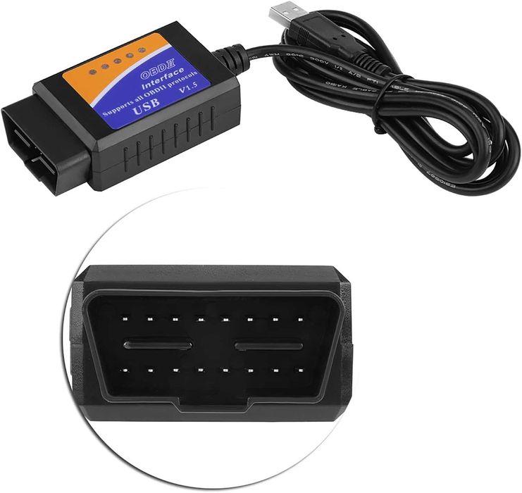 USB OBD II Code Diagnostic V1.5 – Диагностичен интерфейс за автомобил