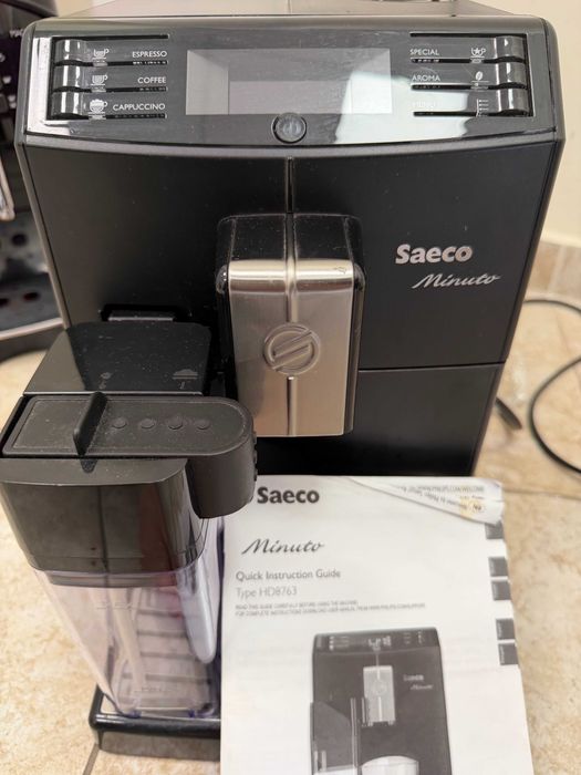 ТОП ОФЕРТА! Saeco Minuto HD8763 с автоматично капучино