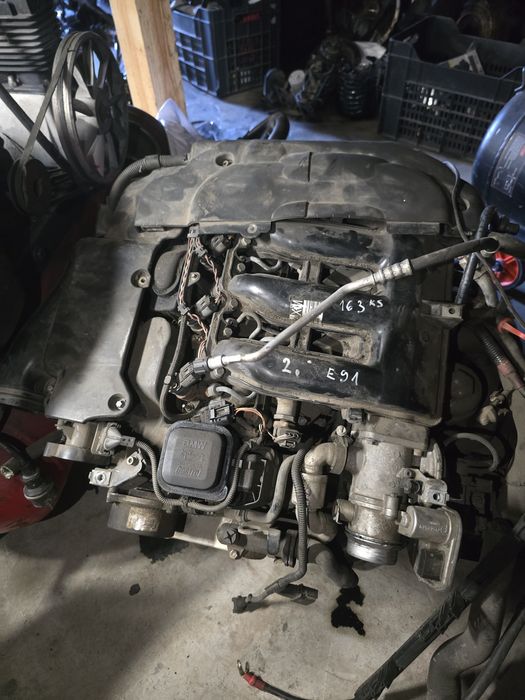Двигател от BMW E90 E91 2.0D 163K.S M47