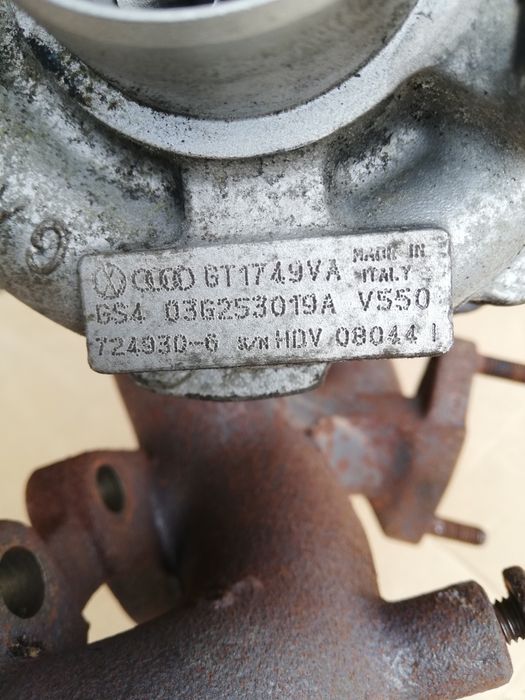 Turbina turbo 2.0 tdi bkd bkp azv vw passat b6 golf 5 touran jetta