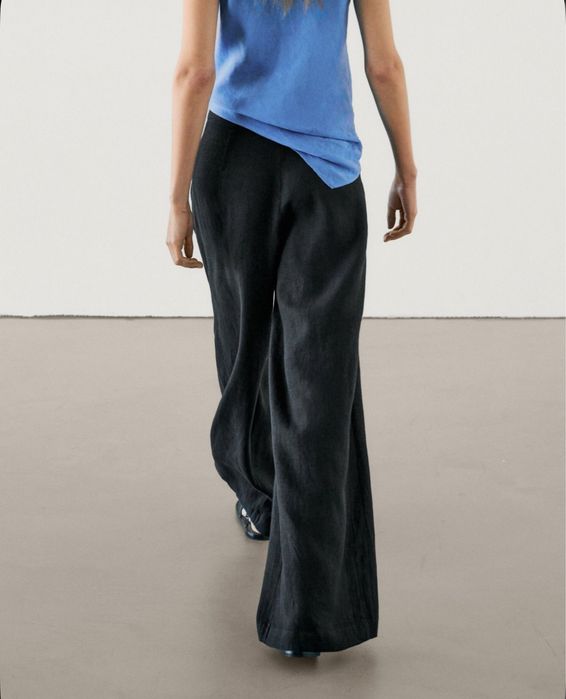 Брюки льняные Massimo dutti оригинал