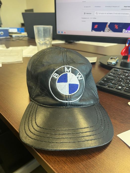 Кожена шапка BMW