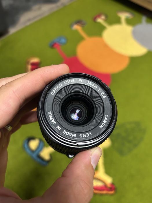 Vand Canon 28mm f2.8 FD