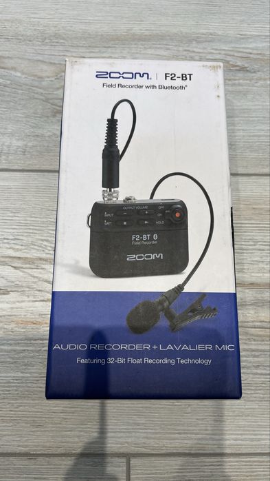 Zoom F2-BT — Компактный 32-битный рекордер с Bluetooth