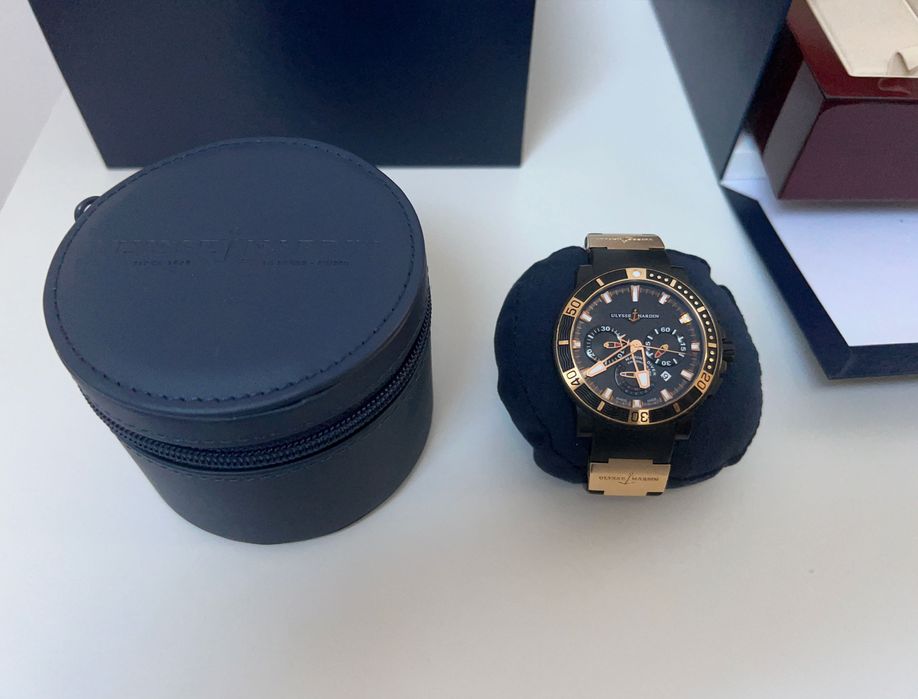 Ulysse Nardin Diver Black Sea Chronograph 353-90-3