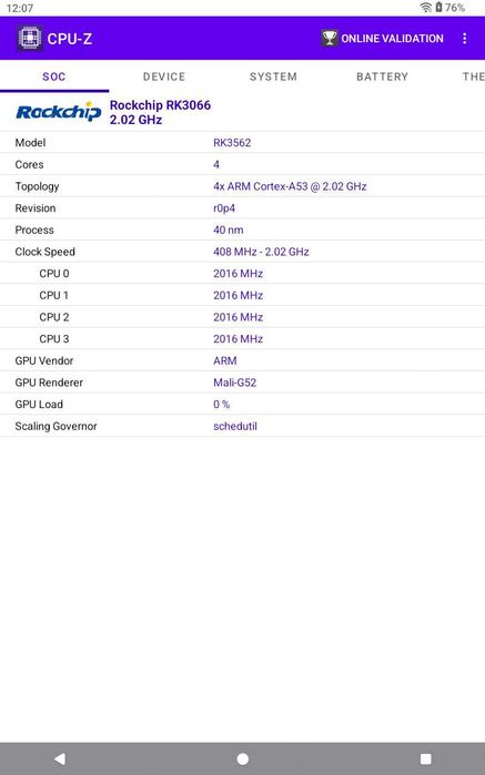 Tabletă Android 10"