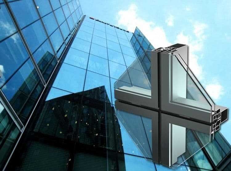 Фасадные системы типа JP прижимной, силикон, касетный