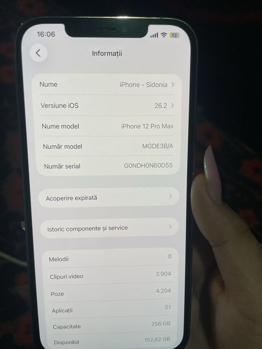 Iphone 12 pro max 256 GB