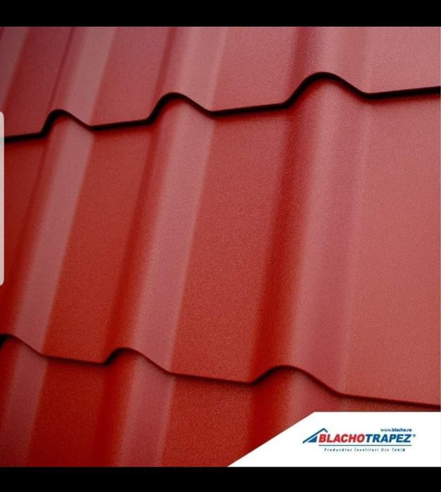 Tigla metalica, jgheaburi si burlane