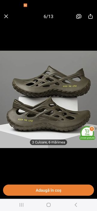 Pantofi pescuit EVA marime 43