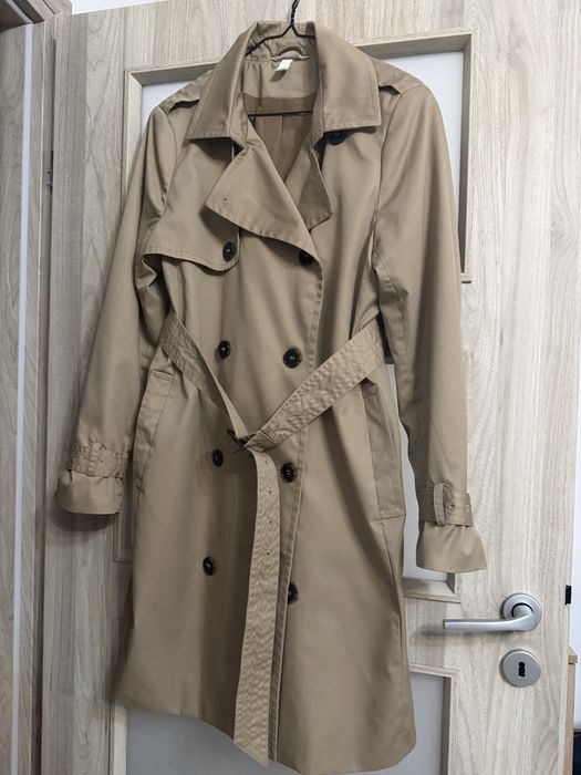 Trench H&M, mas L, Caramel
