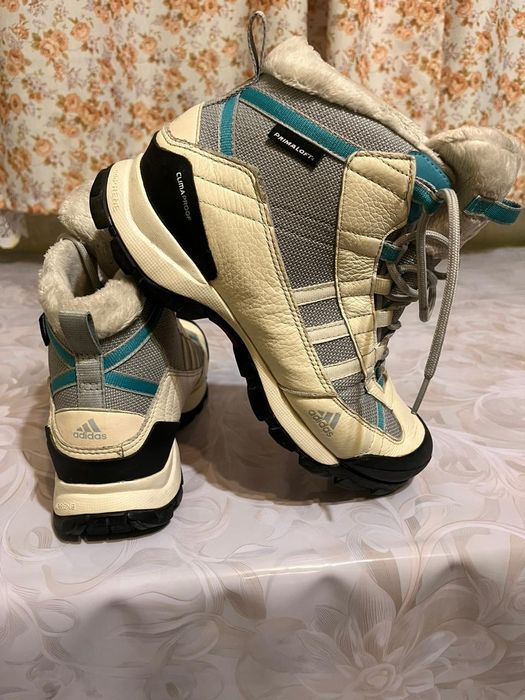 Adidas кожаный зимний