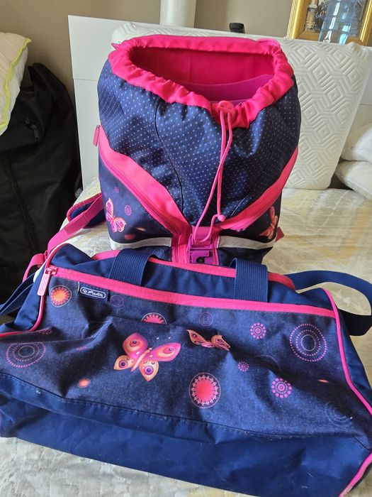 Ученическа раница,сак за физическо и несесер Herlitz