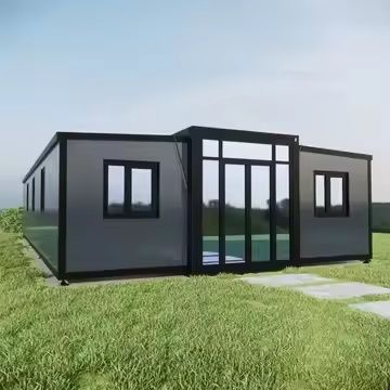 Containere modulare pe structură metalică rezistentă și invelite cu panou sandwich termoizolant,