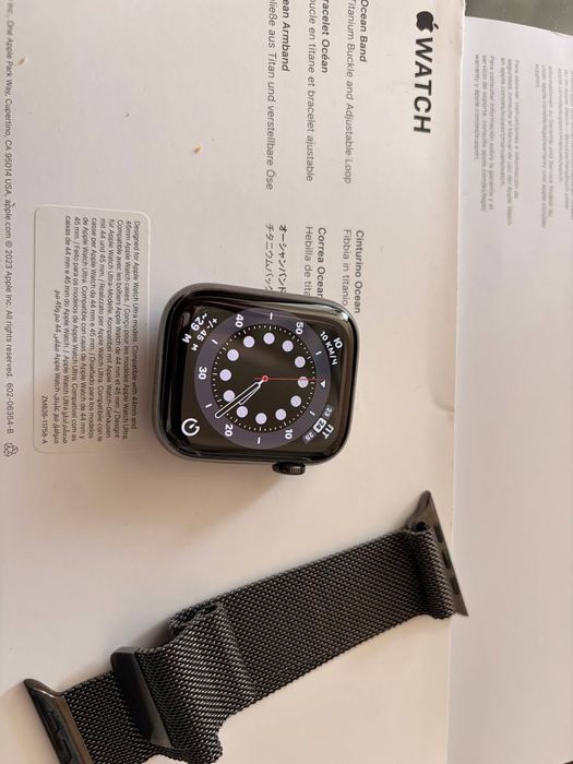 Apple Watch 7 Stainless 45 mm