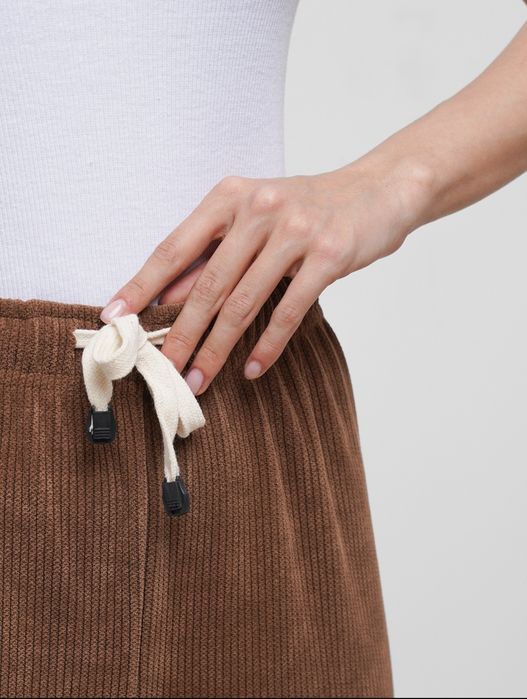 Женские теплые брюки, кюлоты с начосим