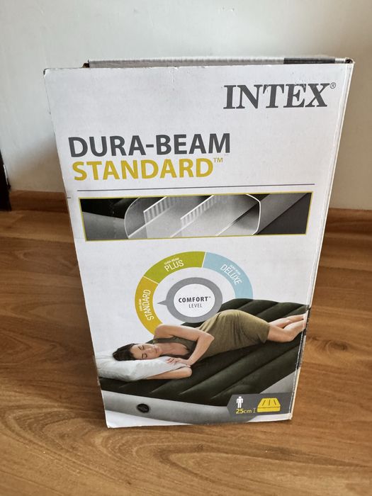 Надуваем дюшек Intex с крачна почпа