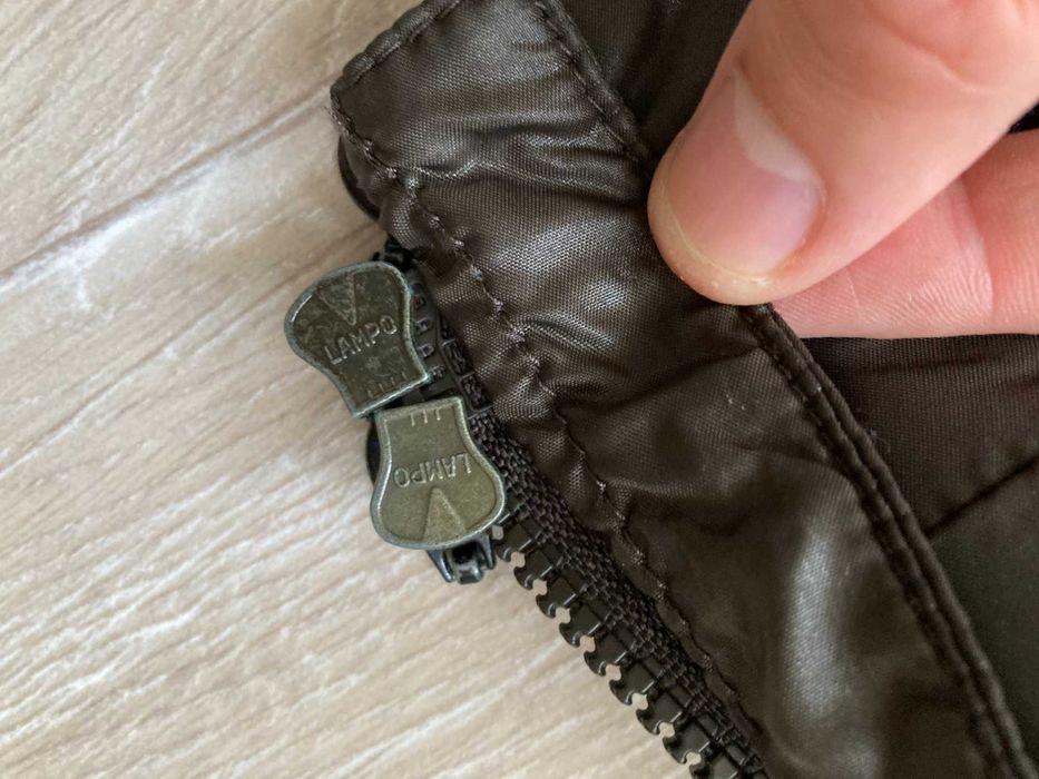 ОРИГИНАЛНО Moncler Georgia кафяво пухено яке размер 1 / S