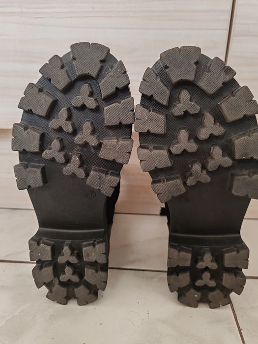 Сандали Bianki, естествена кожа и мрежа. 37 номер.