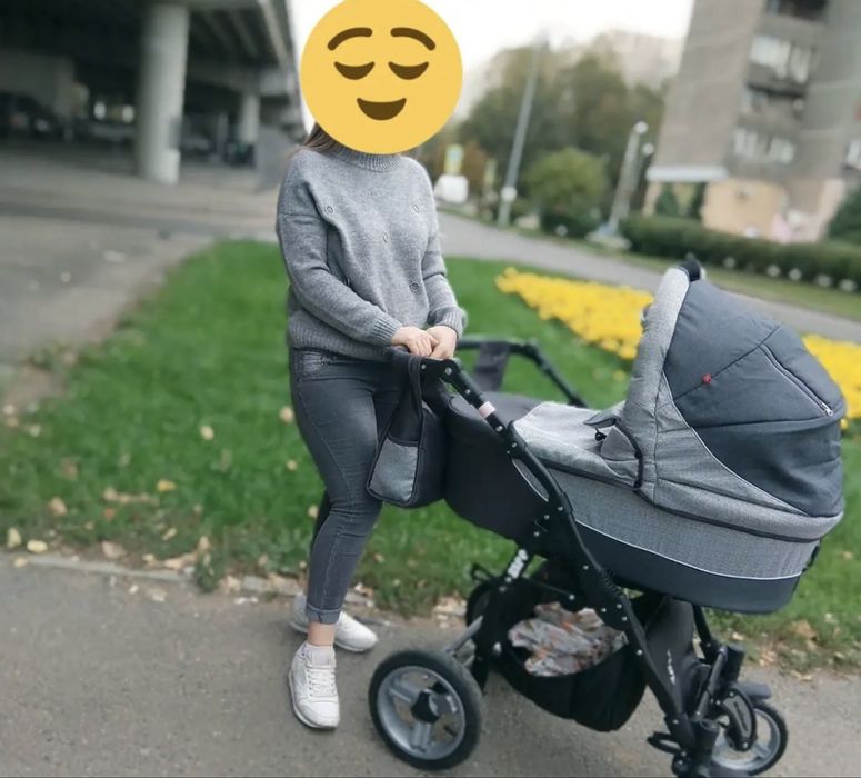 Детская коляска + манеж