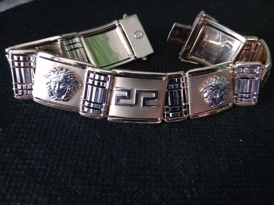 Златна Мъжка Гривна VERSACE