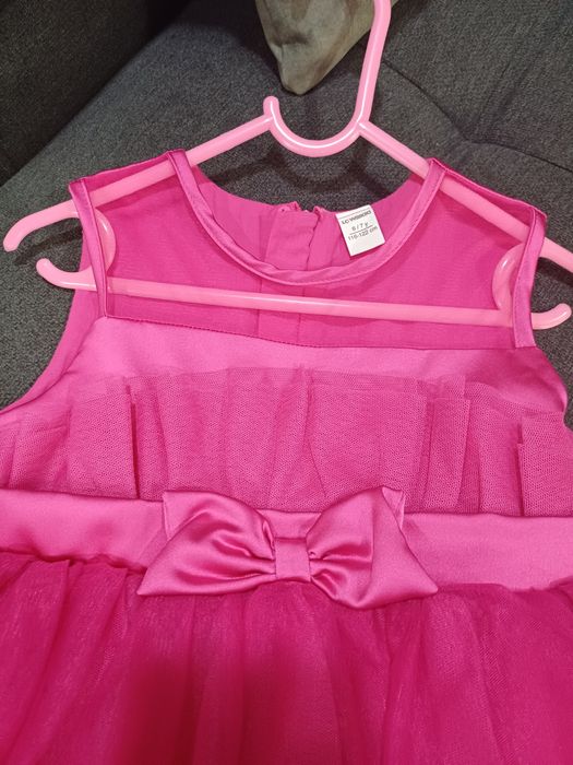 Рокля за момиче в розово + подарък