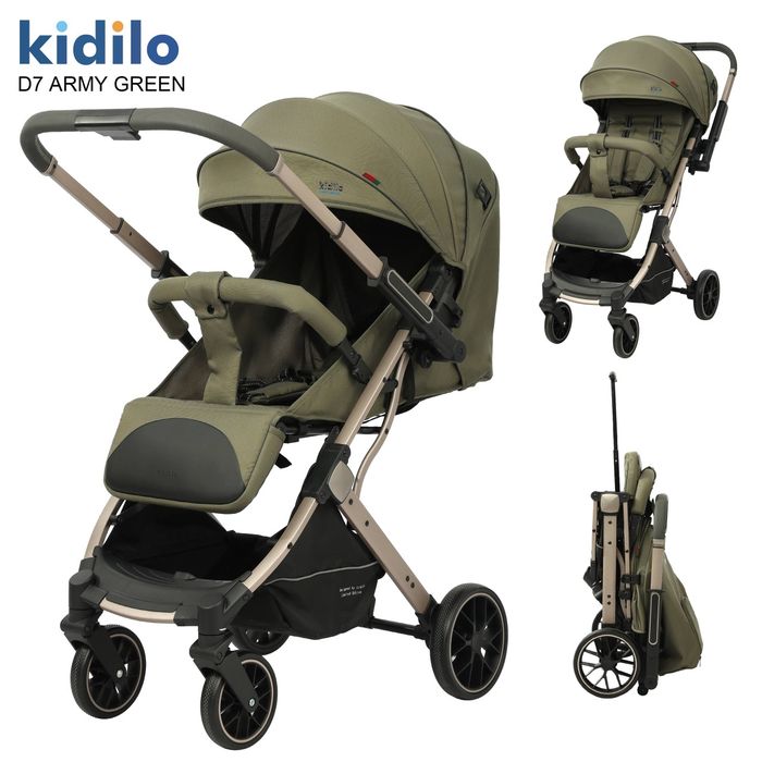 Коляска в самолет от немецкого бренда Kidilo.Складывается одной рукой.