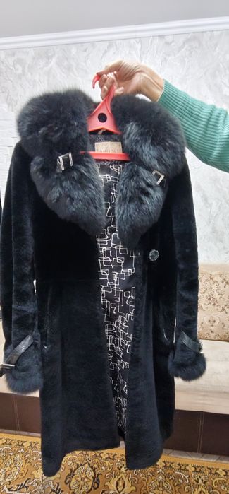 Шуба мутон овчина